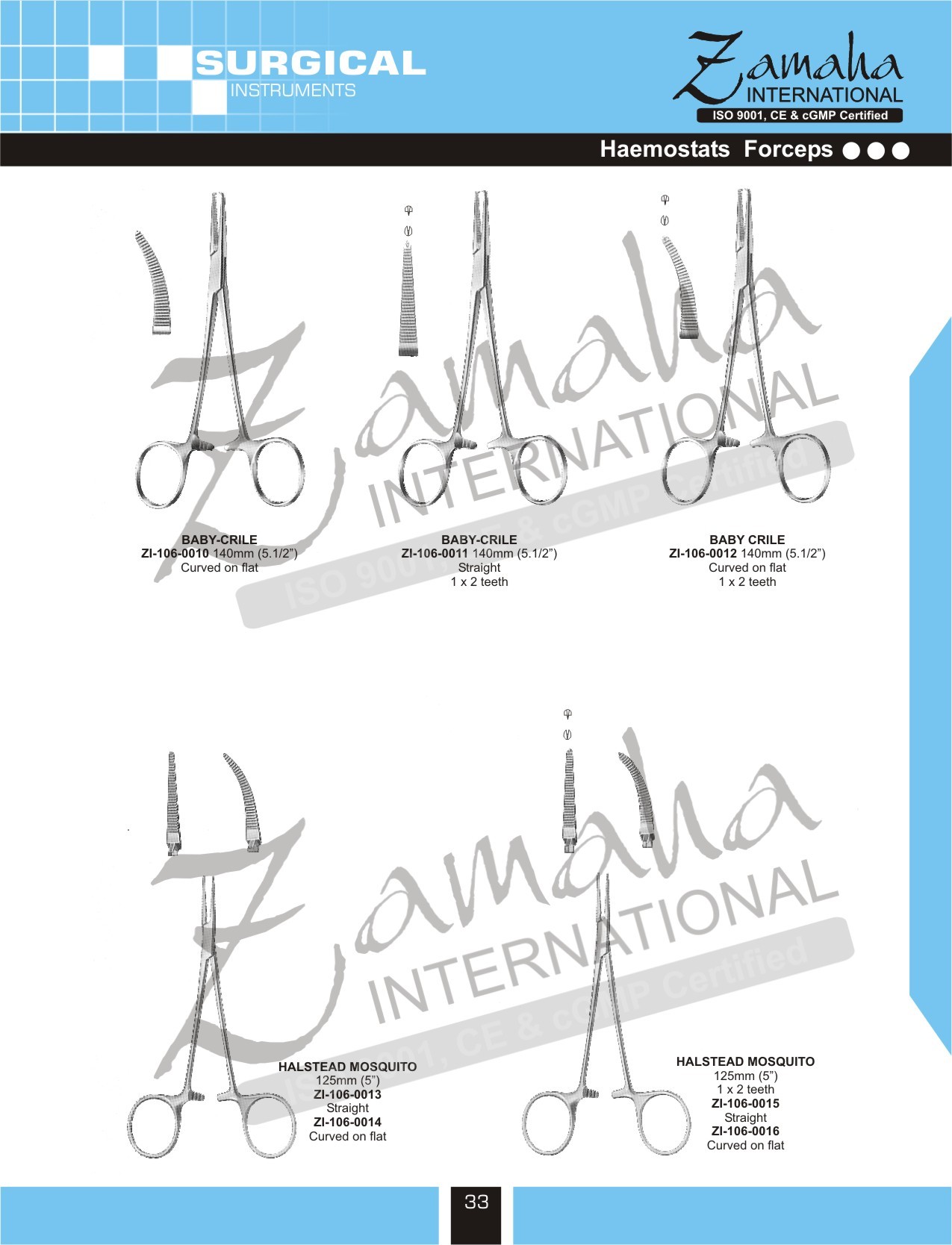 Baby Crile Forceps, Halstead Mosquito Forceps, Baby Mosquito, Crile Forceps, Haemostats Forceps